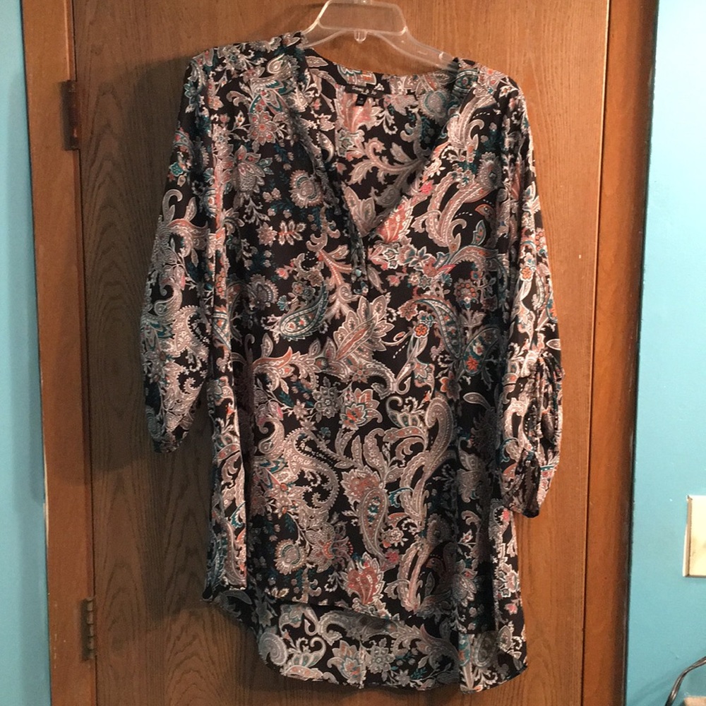 Sami&Jo plus size hi low blouse